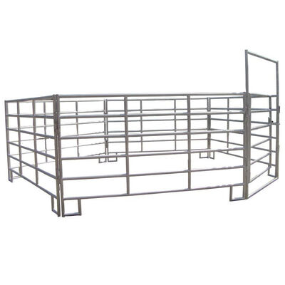 Heat Treated Galvanized Livestock Fence Panels Steel Cattle Panel