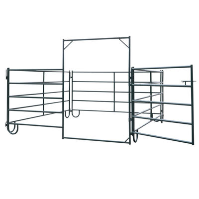 Galvanized Steel Livestock Horse Corral Gate Fence Easy Assemblied