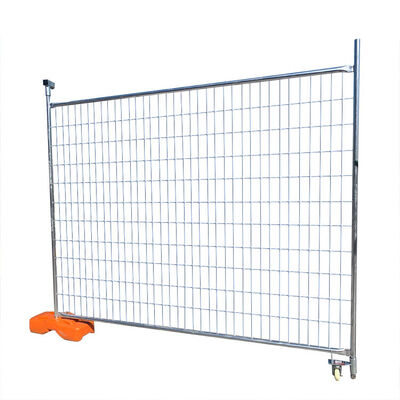 2.1x3.3m Temporary Chain Link Fence Freestanding Moveable Fence Panels