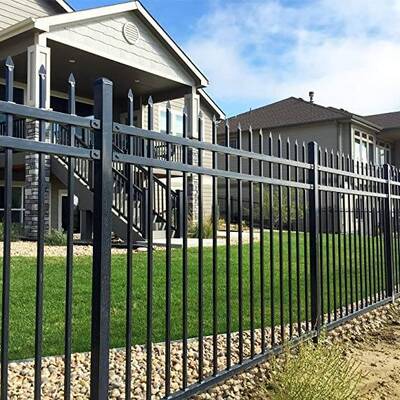 Residential Area Zinc Steel Guardrail Fence Park School Wrought Iron Fence Villa Factory Courtyard Isolation and Protection