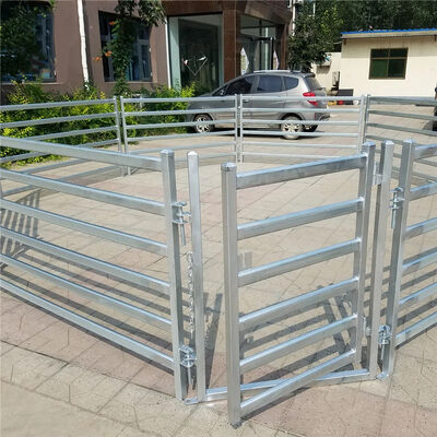 Length 2.1m Hot Dipped Galvanized Livestock Fencing For Farm Metal Fence