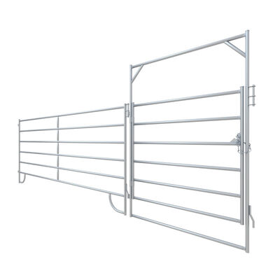 Easy Assembly Livestock Corral Panels Galvanized Cattle Panel 12ft 15ft 20ft