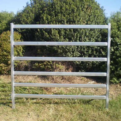 40 X 40mmx 1.6mm / 2mm Portable Farm And Fleet Cattle Panels Package Plastic Film Farm Fencing Panels