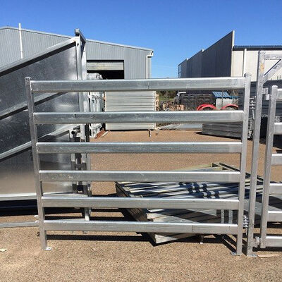 4ft Height Steel Livestock Panels Heat Treated Length 10 Ft Cattle Panels