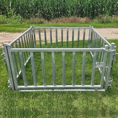 Oval Tube Heavy Duty Livestock Panels Water Proof Metal Farm Fencing