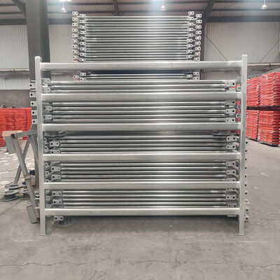 2.5m Length Livestock Fencing Panels PVC Coated Cattle Mesh Panels