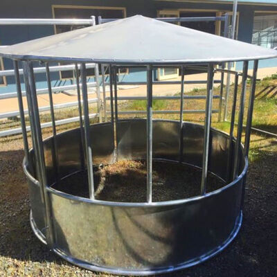 Height 1m Galvanized Hay Feeder Metal Hay Feeder For Goats