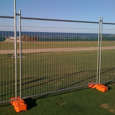 2.1x3.3m Temporary Chain Link Fence Freestanding Moveable Fence Panels