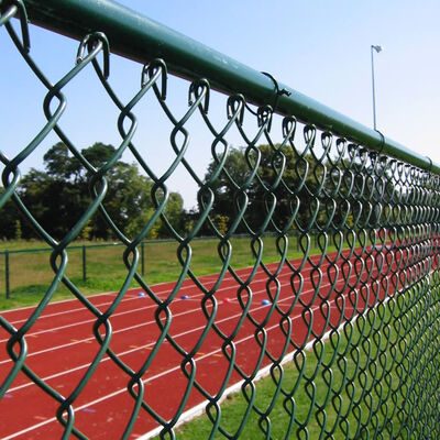50x50mm 60x60mm 6ft Chain Link Fence For Children'S Playground
