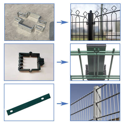 PVC Coated Wire Mesh 4mm-6mm Thickness Garden Wire Fence Galvanized