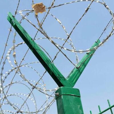 Galvanized Barbed Wire Fence 100m-500m PVC Coated Barbed Wire