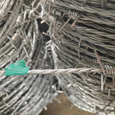 Galvanized Barbed Chain Link Fence 200m 500m Chain Link Fence Razor Wire