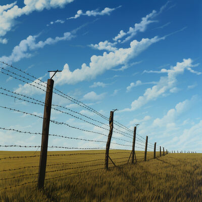 Galvanized High Tensile Barbed Wire Farm Fence 500M 20Kg Per Roll Barb Wire Fence